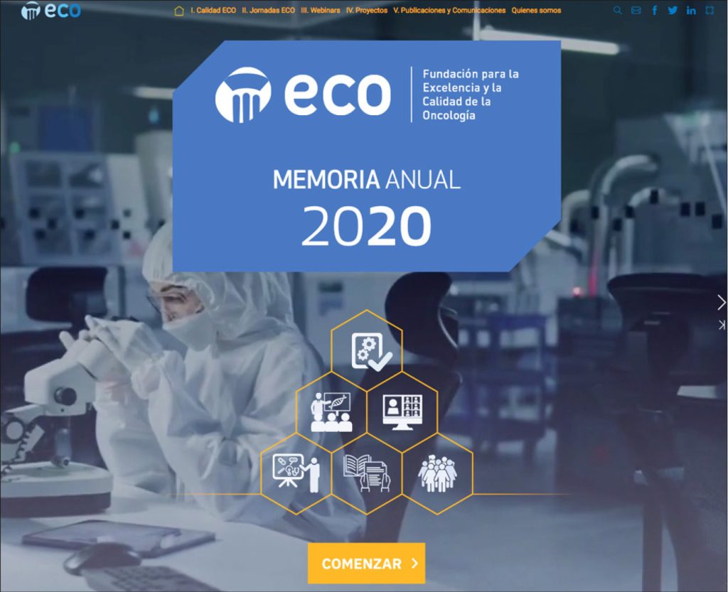 Título: Memoria ECO 2020 | Cliente: Fundación ECO